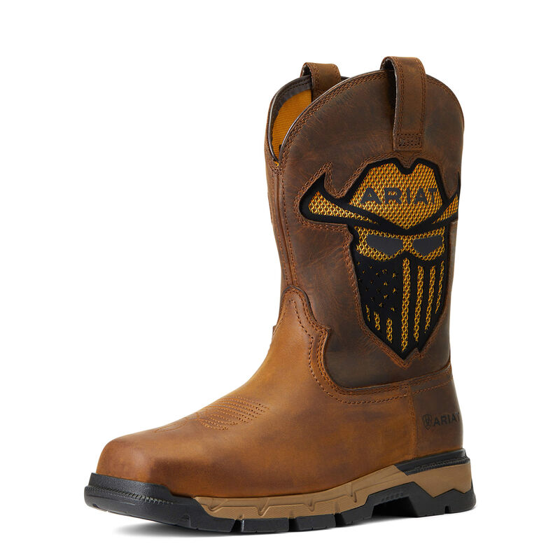 Ariat Arbeitsschuhe Herren - Rebar Flex Western Venttek Incognito Braun ( MJTXC-0217 )